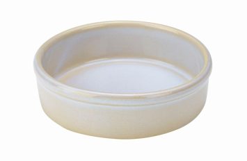 Terra Stoneware- Rustic White Tapas Dish 13cm