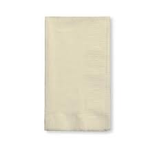 TUSCANY AIRLAID NAPKIN WHITE - 40cm x 40cm (500)